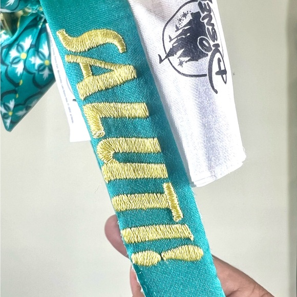 Disney Parks Italy Epcot Limoncello Minnie Mouse Sequin Ears New With Tags - Picture 3 of 5